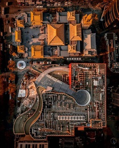Shanghai From Above: Moody Drone Photography by Mark Siegemund