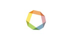 midem Logo #overlap #transparency #wheel #identity #music #logo #pentagon #rainbow