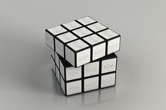 Creative Review - Talk To Me at MoMA #braille #rubiks #cube