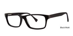 Black Matt Vivid Eyeglasses Vivid 836.