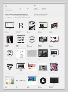Websites We Love #portfolio #design #website #layout #web