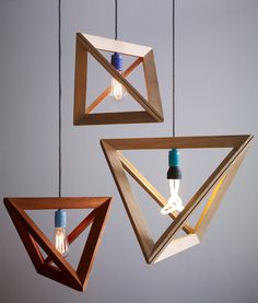 Lampframe Pendant Lamp by Herr Mandel Photo #interior #design #industrial