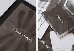 Corvino - Mindsparkle Mag The project of brand identity for Corvino was created by Design Ranch. The name Corvino, which means raven, provided the inspiration behind the color palette, textures and materials for this new restaurant. #logo #packaging #identity #branding #design #color #photography #graphic #design #gallery #blog #project #mindsparkle #mag #beautiful #portfolio #designer