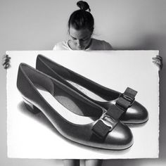 CJ Hendry | PICDIT #black #drawing #art #shoe