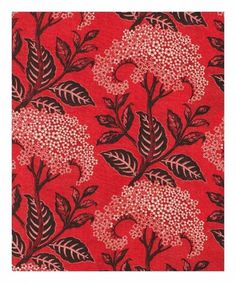 coqueterías - RUSSIAN TEXTILES « Diario de una Couturier #red #pattern #russian #floral #textile