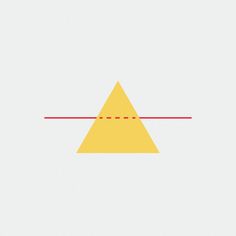 a is for anna :3 #geometry #red #lines #abstraction #yellow #triangle #type