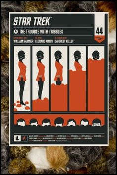 Star Trek: The Trouble With Tribbles On Sale Now! « Mondo: The Blog #design #graphic