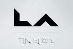 LA Identity » Squint/Opera #fold #trace #square #origami #logo