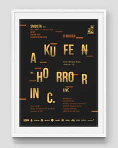 Poster #typographic #poster