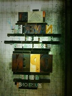 Untitled | Flickr - Photo Sharing! #letterpress #brill #dekko