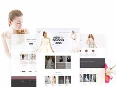 Wedding eCommerce PSD Web Template