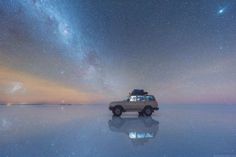 Mind-Blowing Photos of the Milky Way Reflected in Bolivia Salt Flats by Daniel Kordan