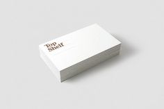 Graphic-ExchanGE - a selection of graphic projects #business #card #print #top #finish #ident #triplex #shelf