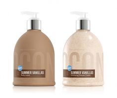 Bath & Body Works: SummerÂ Vanillas - The Dieline - The #1 Package Design Website -