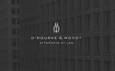 O'Rourke & Moody Logo Design by Kyle Poff | LogoStack #logo #design