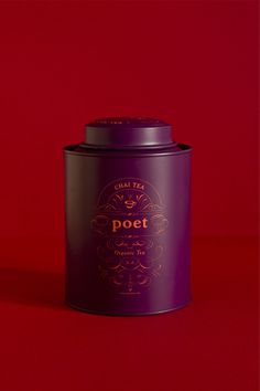 Studio Patten - Poet tea #tins #tea #packaging