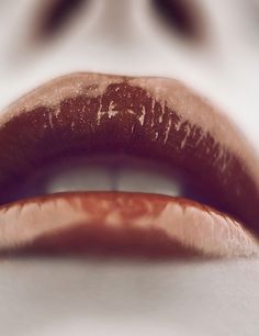 lips by ~lLondonBreakfastl #lips #glossy
