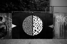 BLAQK #calligraphy #greg #lines #geometry #2012 #blaqk #art #street #papagrigoriou #simek