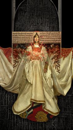 The Sacred and the Profane #collage #gothic #feminine