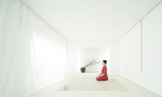 jun murata composes tranquil house for installation in japan #minimal