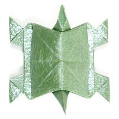 How to make a traditional origami turtle (http://www.origami-make.org/howto-origami-turtle.php)