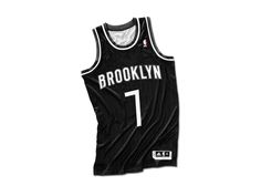 BROOKLYN NETS REDO — DERRICK C. LEE #white #nets #brooklyn #& #black #identity #nba #basketball