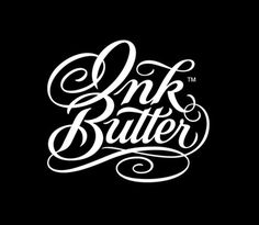 Typeverything.com - Ink ButterÂ by Alan Ariail.... - Typeverything #scroll #typography