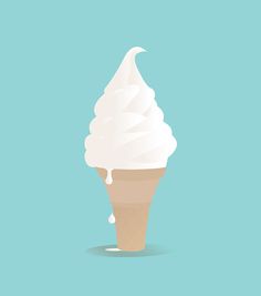 ice cream illustration jacquelombardo.com #cream #icecream #simple #illustration #minimal #ice