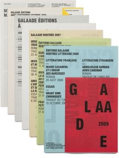 Sundries | Projet - Galaade Éditions #typography