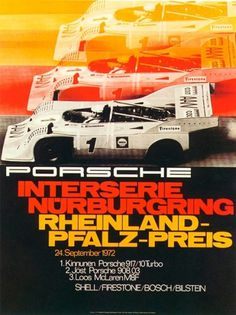 Vintage Porsche posters at iainclaridge.net #porsche #vintage #poster