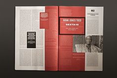 The Jazz 09 Journal on the Behance Network #design #editorial #typography