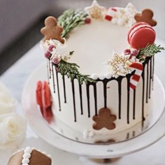 62 Awesome Christmas Cake Decorating Ideas and Designs - cakes,cake images,cake photography,cake photography ideas,cakes,cakes images,cakes recipes,designer cakes,dessert,desserts