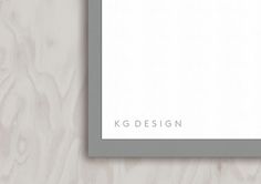 KG Design branding corporate identity beautiful minimal designer mindsparkle mag business card grey deluxe luxury simple clean minimal stati
