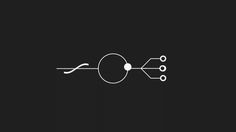 SATIN WEB LOGO on Behance #animation #motion #minimalism #black #simple #gif #logo #science