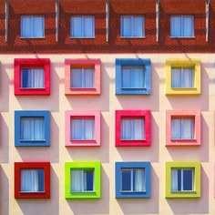 Yener Torun Captures Minimal and Vibrantly Coloured Walls and Buildings