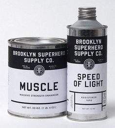 Brooklyn Superhero Supply Co. | Shiro to Kuro #packaging #white #black