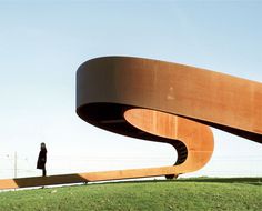 Giant Circular Stair by NEXT Architects - #art, #outdoor, #architecture, #landscaping,