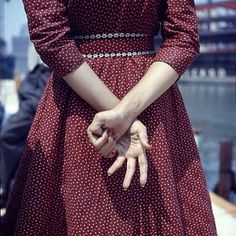 Vivian Maier - Her Discovered Work #woman #girl #signal #dots #photography #hands #dress