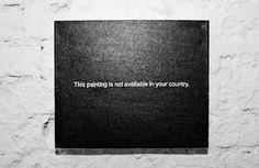 Kunst | iGNANT - Part 31 #arte #censorship #de #minimalism #galeria #sarcasm #censura #joke #youtube