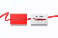 Sally Beauty branding cosmetics design anagrama mexico mindsparkle mag fashion style red beauty lipstick women fashion corporate desidner le