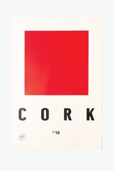 Cork #print #ireland #screenprint