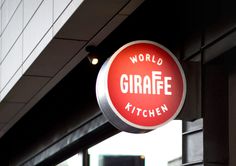 New Name, Logo, and Identity for Giraffe World Kitchen by Ragged Edge