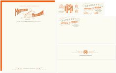 Law Office of Matthew Messina Stationery #letterhead #collateral #stationery