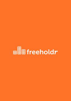Freeholdr Branding, website and web-app design