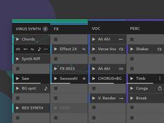 Ableton Live Redesign - Session View