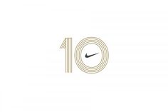 Nike 10 The Design Portfolio of John J. Custer #logo