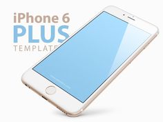 Free iPhone 6 PLUS, 5.5-inch Templates [PSD]
 by http://ramotion.com #ramotion #psd #free #design #6 #freebie #iphone #photoshop #template #plus