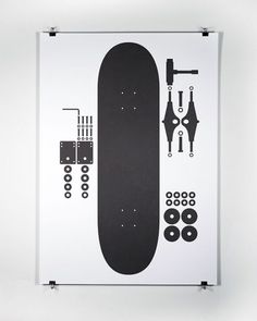 Mark Boyce #print #illustration #skateboard