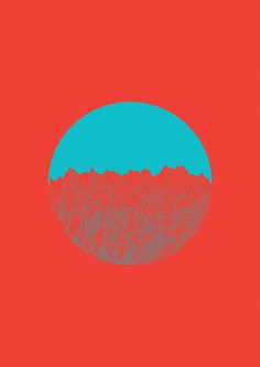 generative gestaltung 1.01 #mountain #red #generative #cyan #flyer #design #wireframe #poster #gestaltung