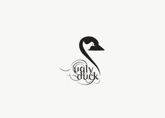 Ugly Duck #swan #logo #ugly #duck